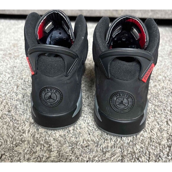 Nike Air Jordan 6 Retro Paris Saint-Germain Iron Grey Size 7 Youth (Size 8.5W) - Picture 4 of 8